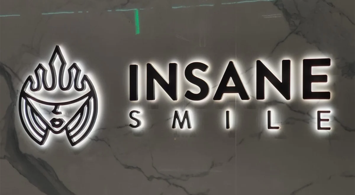 3d letters illuminated