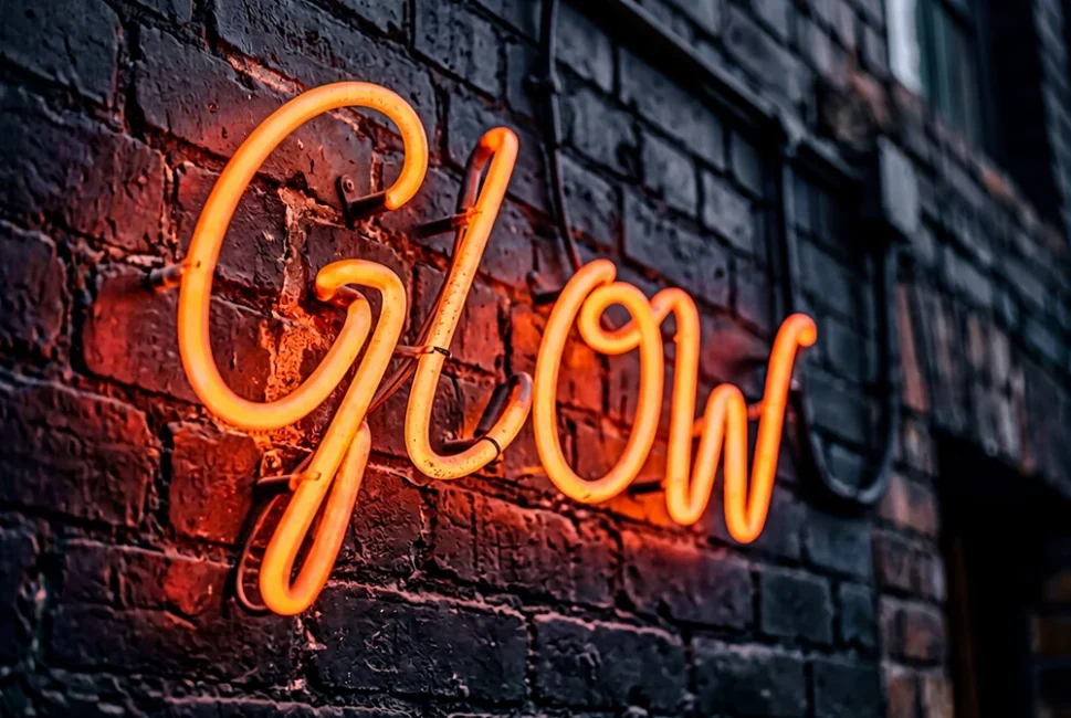 Outdoor Neon Signs glow
