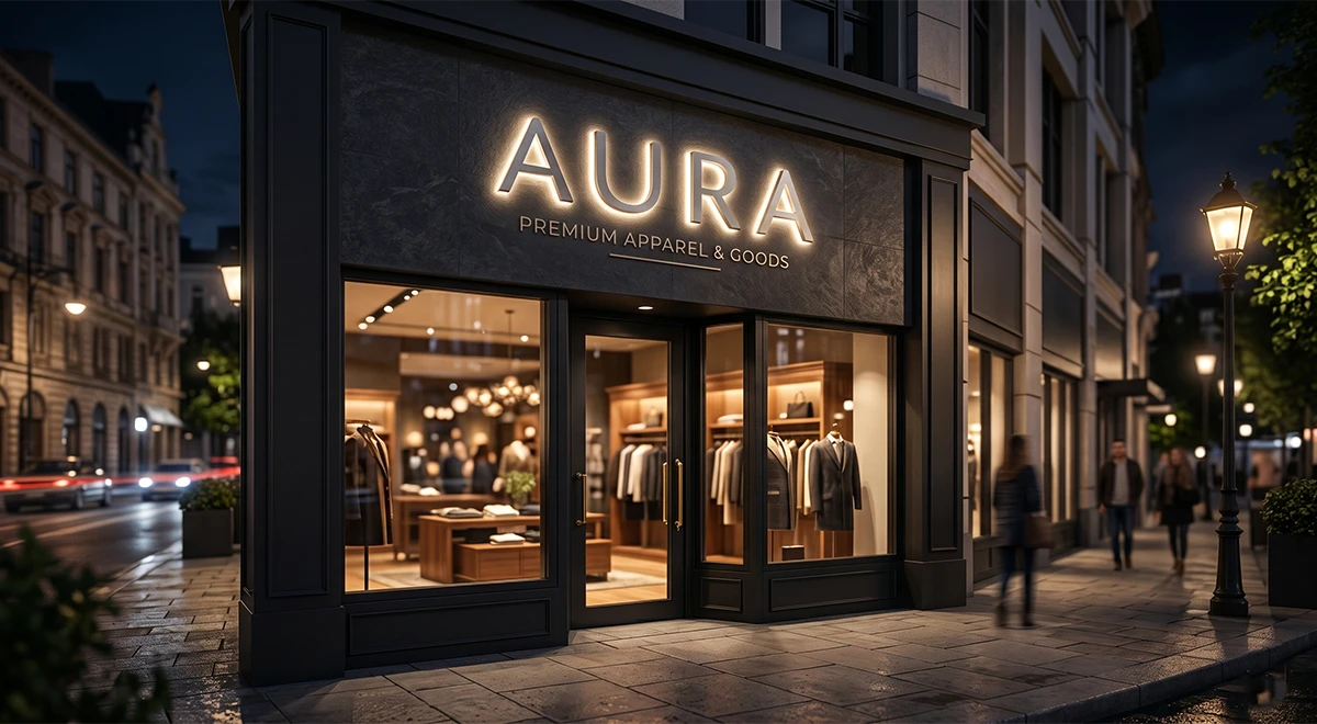 Halo Signage for Business: How Backlit Letters Drive Foot Traffic and Premium Brand Perception